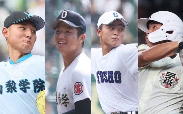 4強の主役は2年生！投打の中心でチームを引っ張る下級生が、決勝進出へのカギを握る【第107回夏甲子園・準決勝みどころ】