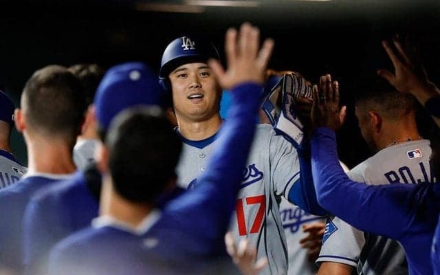 大谷翔平、量産44号で「変更させて」　日本企業が37分後に祝福も…突然の“見納め宣言”