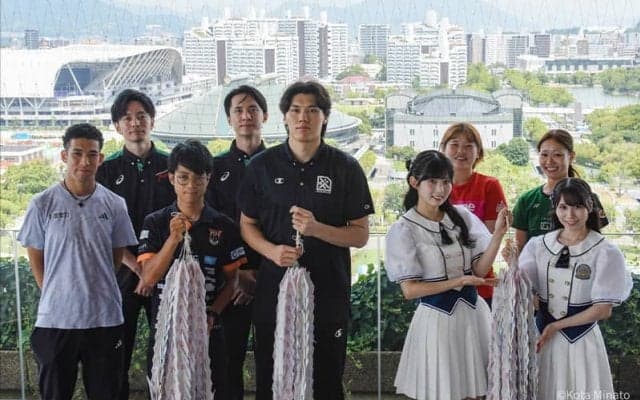 「おりづるリレー」でつながる平和への願い…広島の三谷桂司朗「バスケの力でよりたくさんの人に笑顔や感動を」