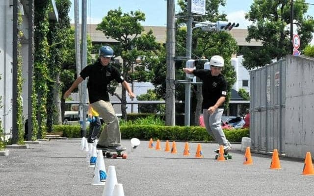 スケボーでタイムを競う　「意外と敷居は低い」　滋賀で9月に大会