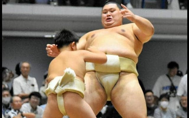 大相撲「青森場所」、子ども力士も刺激「将来は大相撲に」