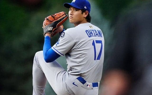 大谷翔平ガックリ、無念の4回9安打5失点降板　打球直撃のアクシデントも…またも5回投げ切れず
