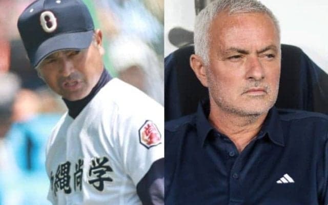 モウリーニョに激似!? 沖縄尚学・比嘉公也監督の“既視感”に伊メディアも驚嘆「ここまでそっくりな人物がかつていただろうか」