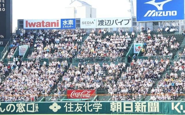 甲子園にいた“美女”に騒然「びっくりしたぁ」　まさかの観戦報告に「アツいね！」