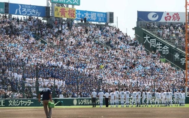 県岐阜商69年ぶりの夢ならずも、温かい拍手をもらった横山「自分みたいな人が頑張ってくれるといいな」と涙はなし【25年夏甲子園】