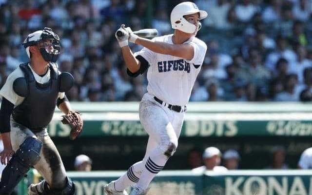 4番の意地見せた適時打　「県岐阜商で甲子園へ」夢かなえた坂口選手