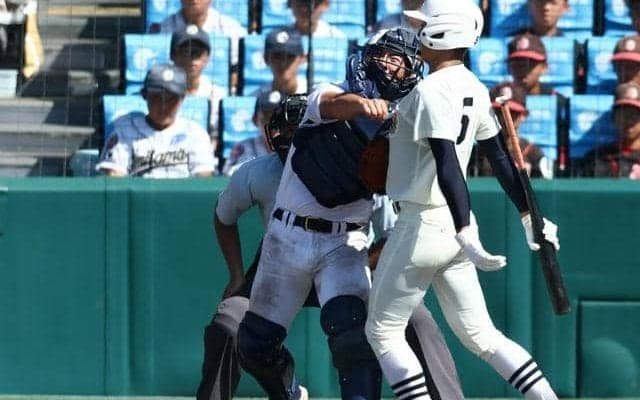 「無我夢中」で刺した盗塁　県岐阜商・小鎗捕手　5本目の線は託した