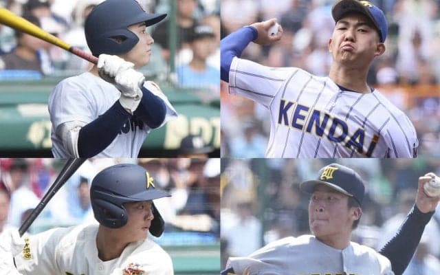 【夏の甲子園2025】３年生のドラフト候補が限られるなか、スカウトが挙げた９人の逸材 「出力のレベルが違う」と大絶賛されたのは？