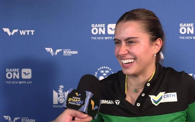 B.タカハシ 張本美和から大金星「両親から電話があって泣いてしまった。こういう瞬間があるからこそ報われる」【卓球 ヨーロッパスマッシュ】