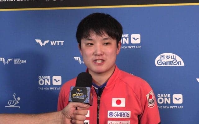 張本智和 モーレゴードからお寿司の招待に「スウェーデン風の味でしたがとても美味しかった」【卓球 ヨーロッパスマッシュ】