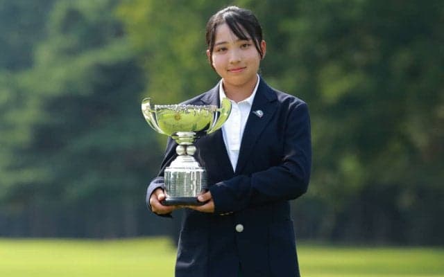 岩永梨花、日本ジュニア12～14歳の部制す　諦めモードから「プラス思考」で後半5バーディ