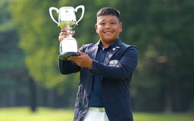 高浦維吹、リベンジ成功で「めっちゃ嬉しい」　次の目標はダンロップフェニックス出場