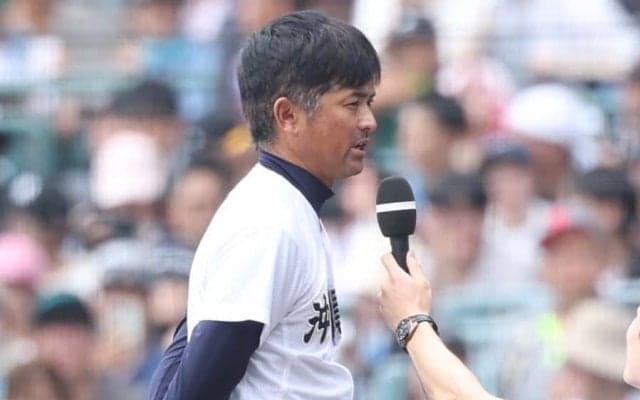 初優勝の沖縄尚学・比嘉監督「生徒の頑張りに尽きる」　ナインと地元の“大声援”に感謝