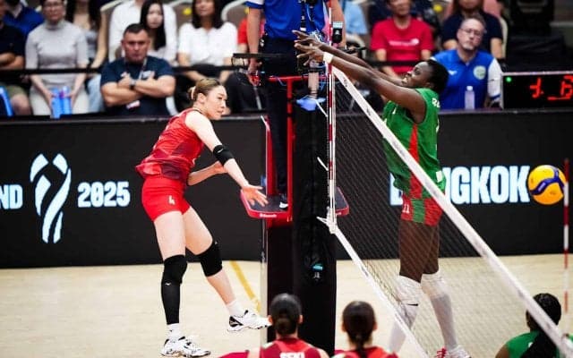 女子日本代表　世界選手権初戦はカメルーンにストレート勝ち