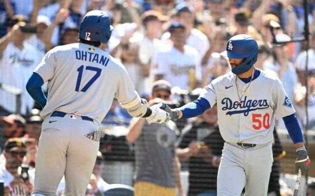 大谷翔平、異例の行動の裏側　ロッカーでしたり顔…打席前から見えた“珍しい場面”