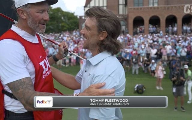 【動画】トミー・フリートウッドが164試合目でのPGAツアー初優勝で2025シーズンチャンピオンタイトルを獲得【ツアーチャンピオンシップ2025】