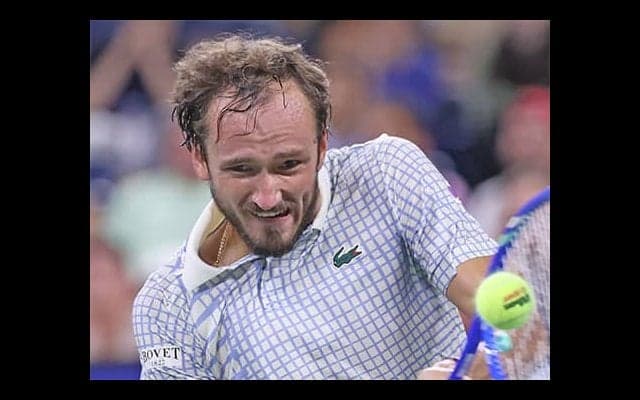  メド 天敵に屈し全米OP初戦敗退 