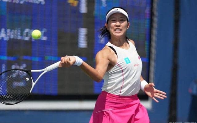 内島萌夏 3時間9分の死闘制して2年連続初戦突破！7度のマッチポイントしのいで3か月半ぶりの白星[全米オープン]