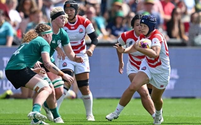 【ハイライト動画あり】サクラフィフティーン、初戦のアイルランド代表戦に敗れる。女子ラグビーワールドカップ