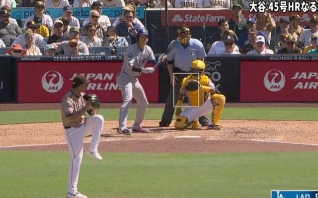 ウソでしょ！？ 大谷翔平、意表をつく“想定外の動き”「これは…」「ビビった」勝利への執念を感じさせるプレー「さすが大谷さん」