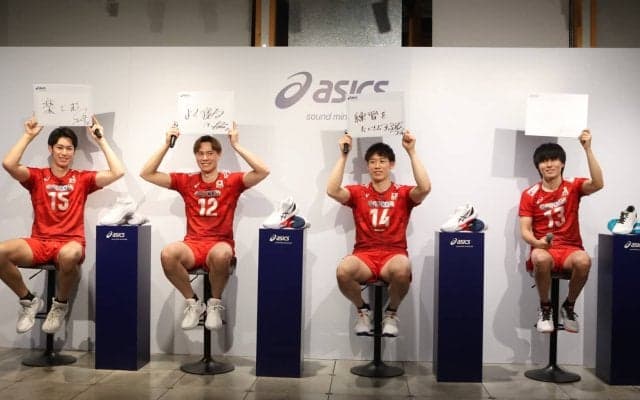 ジャンプ力を上げるトレーニングやレシーブのコツは？　石川祐希ら男子日本代表メンバーが高校生にメッセージ