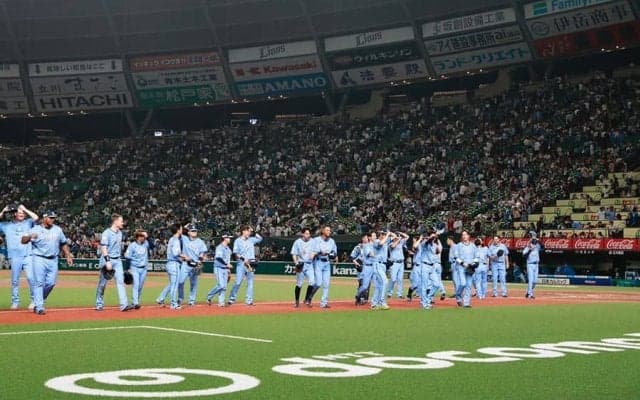 突然“真っ黒”→まさかの終了に「こんなことあるんや」　西武戦で起こった珍事に騒然