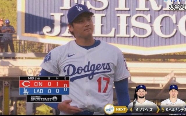 何が起きた？ 大谷翔平の“ある動き”が話題に「破壊力ハンパない」奪三振後のジェスチャーにファン騒然「めっちゃカッコいい」