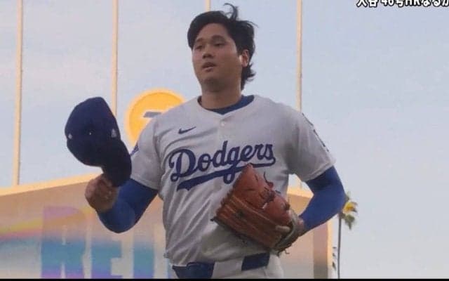 何が起きた？ 大谷翔平、まさかのハプニング「すげえな…」 慌てまくって猛ダッシュ…ファン騒然「もうMVP確定だろ」