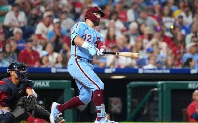 シュワーバーが衝撃1試合4発　MLB史上21人目の偉業…46→47→48→49号、大谷翔平と4本差