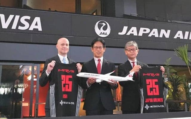 JAL・Visa・アルバルク東京が提携…新アリーナで観戦体験を創出