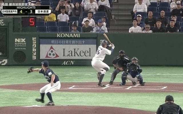 日本製鉄瀬戸内、日本通運との接戦を制して14年ぶりの勝利。都市対抗野球大会