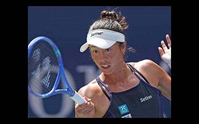 柴原瑛菜 複で全米OP初戦突破