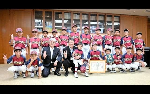 大崎市の少年野球チーム「大崎ジュニアドラゴン」が全国大会初優勝