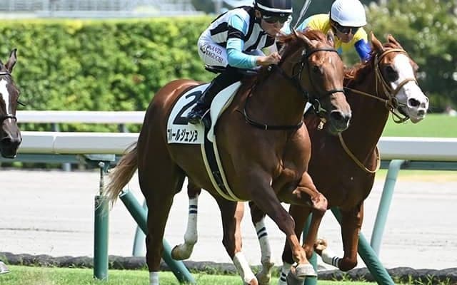 【中京5R新馬戦結果】ミッキーアイル産駒フルールジェンヌが初陣飾る