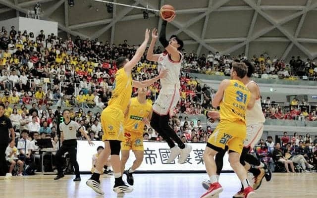 元NBAの渡辺雄太選手、地元の香川で凱旋プレー「夢が叶った瞬間」