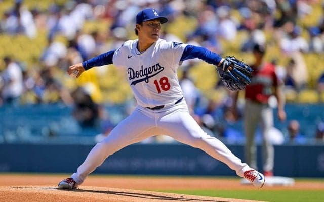 山本由伸、7回1失点＆自己最多タイ10K　12勝目の権利…5イニングで3者凡退、球場喝采