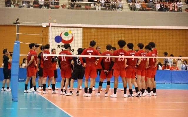 男子日本代表 in 薩摩川内合宿2025