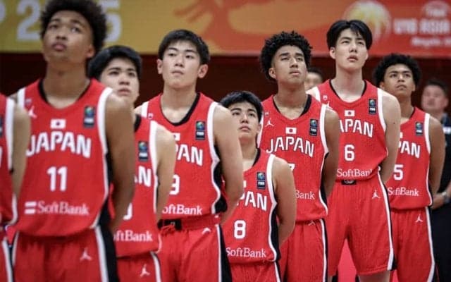 U16日本代表がアジアカップ2連勝…越圭司18得点、サウジアラビアを撃破