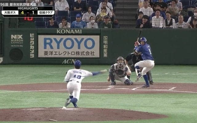 大阪ガス、右サイドハンドの大宮隆寛が信越硬式野球クラブから完投勝利。都市対抗野球大会