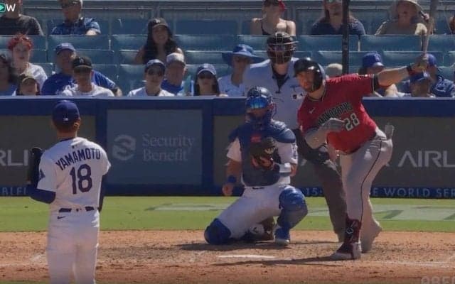 ウソでしょ？ 山本由伸、おそろしい“魔球”「軌道エグすぎ」打者が混乱したまま“マン振り三振”「ドン引き」「全く当たらない」