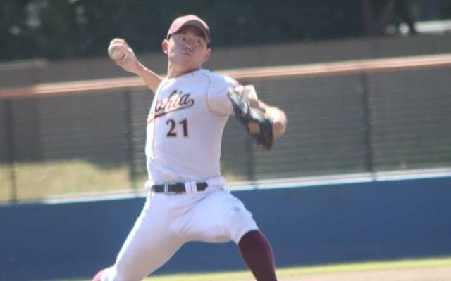 「育成でもプロに行きたい」上智大の153キロ右腕が5回11奪三振、無失点の快投！