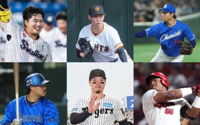 「月間JERAセ・リーグAWARD」8月度大賞候補を発表　佐藤輝明や村上宗隆ら好打者ズラリ