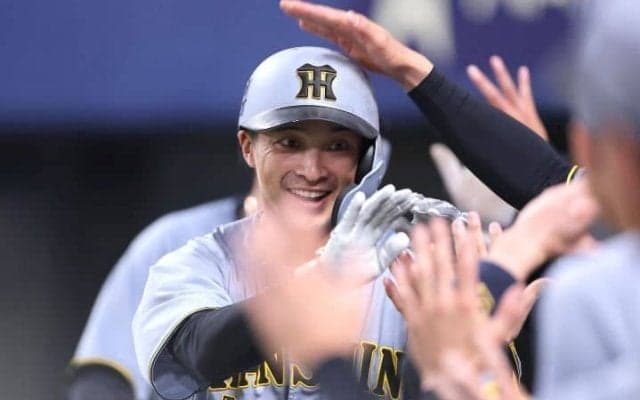 「僕が一番びっくり」阪神イケメン29歳がプロ8年目の初ホームラン！ファンの話題は「はやく応援歌作ってください！」