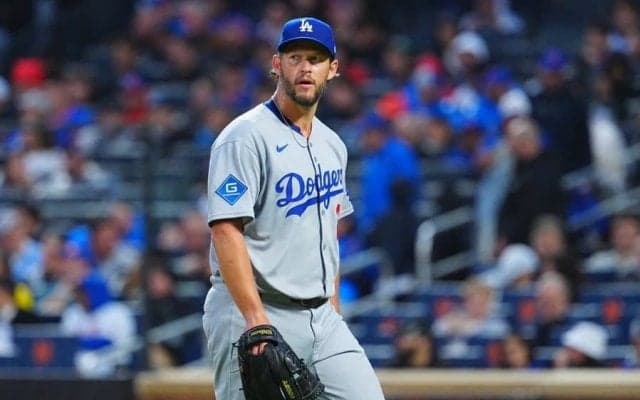 カーショー呆然…初回にまさかの4失点炎上　8月5戦5勝も、4安打2四球の大乱調