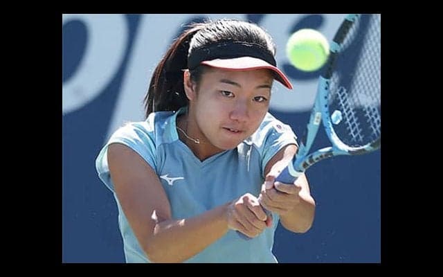 沢代榎音 全米Jr単複16強入り