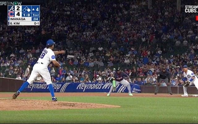 今永昇太に「ひっかかった」 走者、一歩も戻れずの“超絶牽制”に「ボイド直伝」「釣り師」絶賛の声