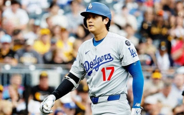 大谷翔平、体調不良で登板回避もマルチ安打の活躍　ドジャースは今季8度目完封負けで2連敗　パ軍も敗れマジック「20」に