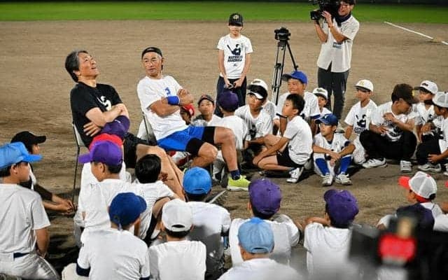 松井秀喜さんとイチローさん、能登の野球教室で最後に語ったこと