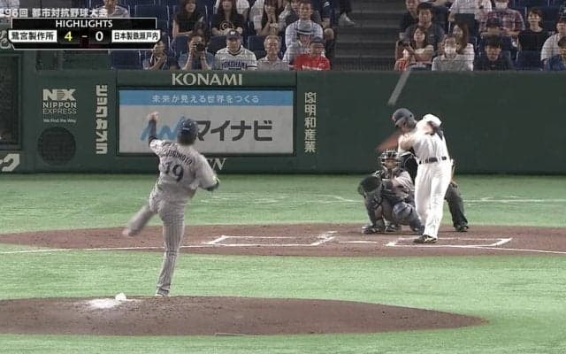 鷺宮製作所、完封リレーで日本製鉄瀬戸内に勝利し準々決勝に進出。都市対抗野球大会