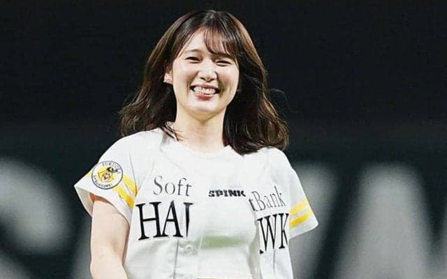 超人気声優がワンバウンド投球「一番綺麗に投げられた」　登板試合は5戦5勝の“勝利の女神”